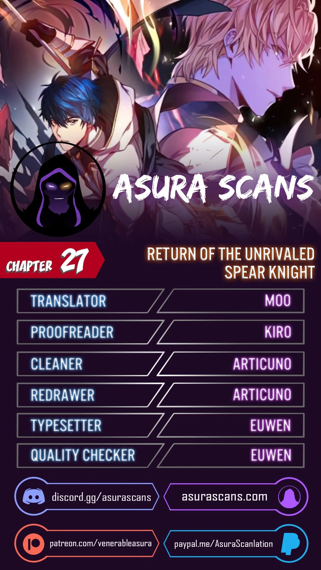The Legendary Spearman Returns Chapter 27 — Page 1