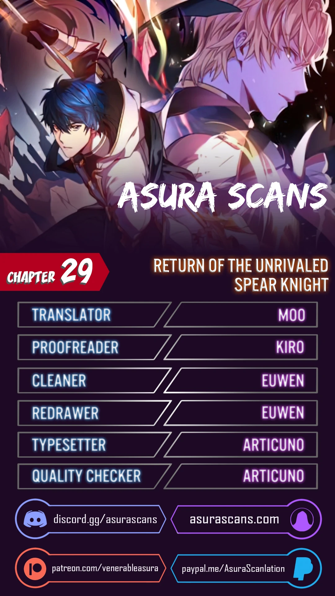 The Legendary Spearman Returns Chapter 29 — Page 1
