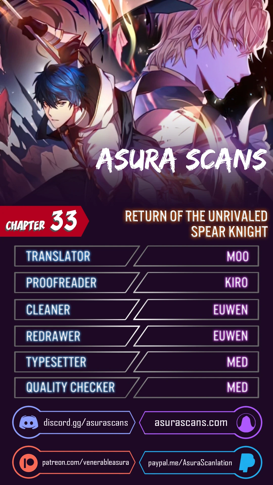 The Legendary Spearman Returns Chapter 33 — Page 1