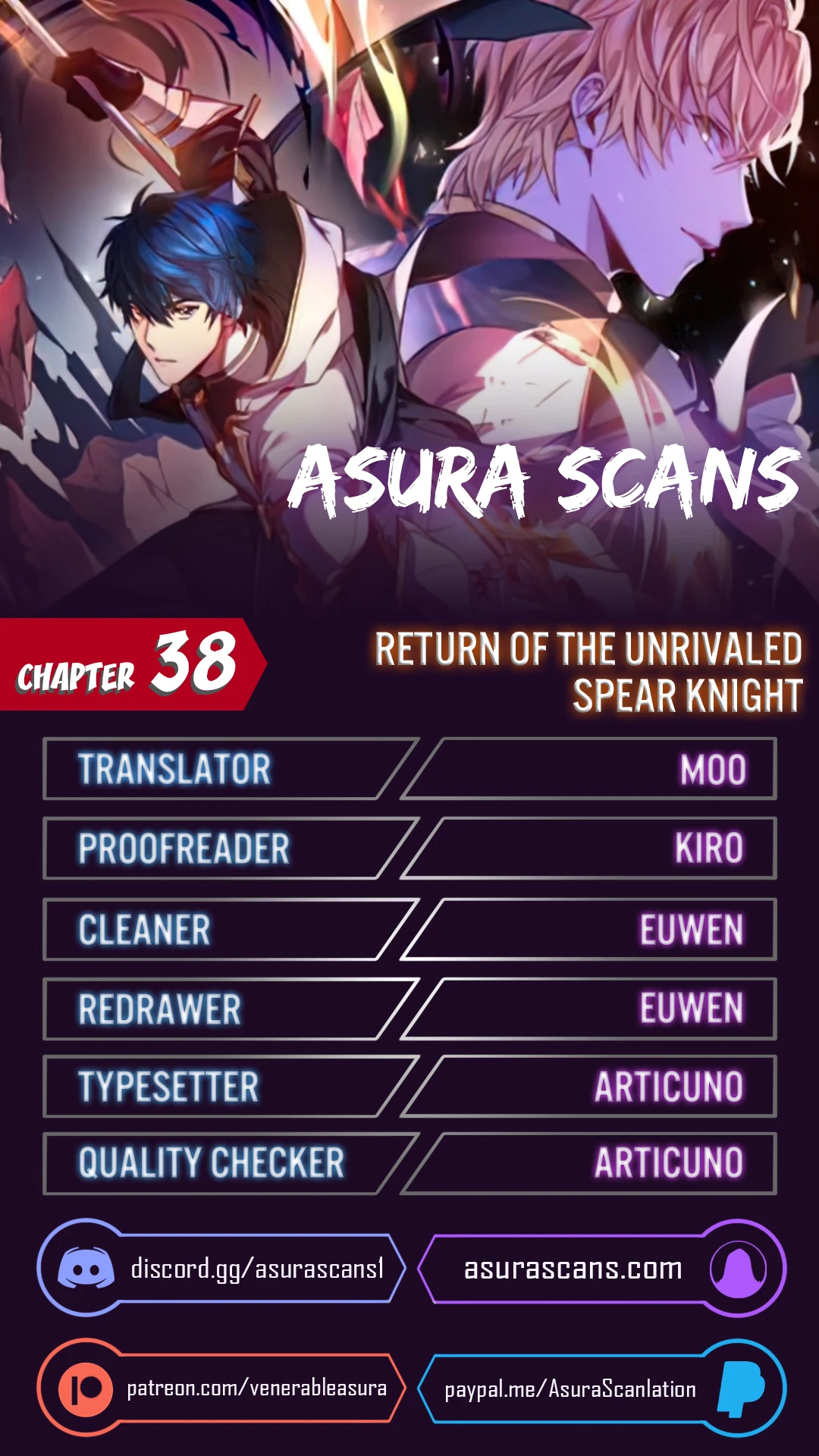 The Legendary Spearman Returns Chapter 38 — Page 1
