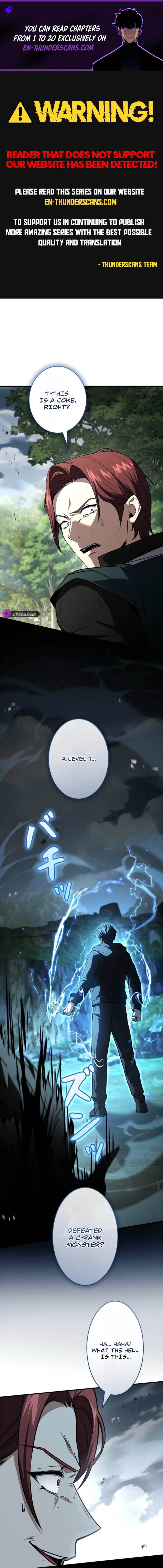 The Level 1 Hunter with Infinite Titles Chapter 12 — Page 1