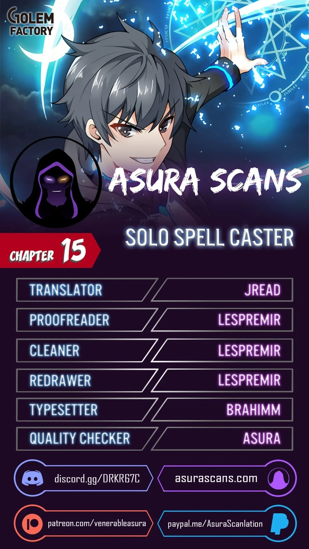 The Lone Spellcaster Chapter 15 — Page 1