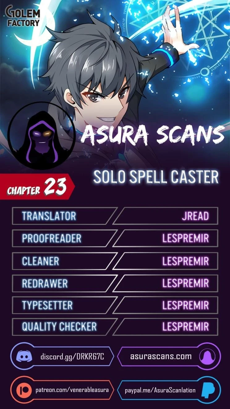The Lone Spellcaster Chapter 23 — Page 1