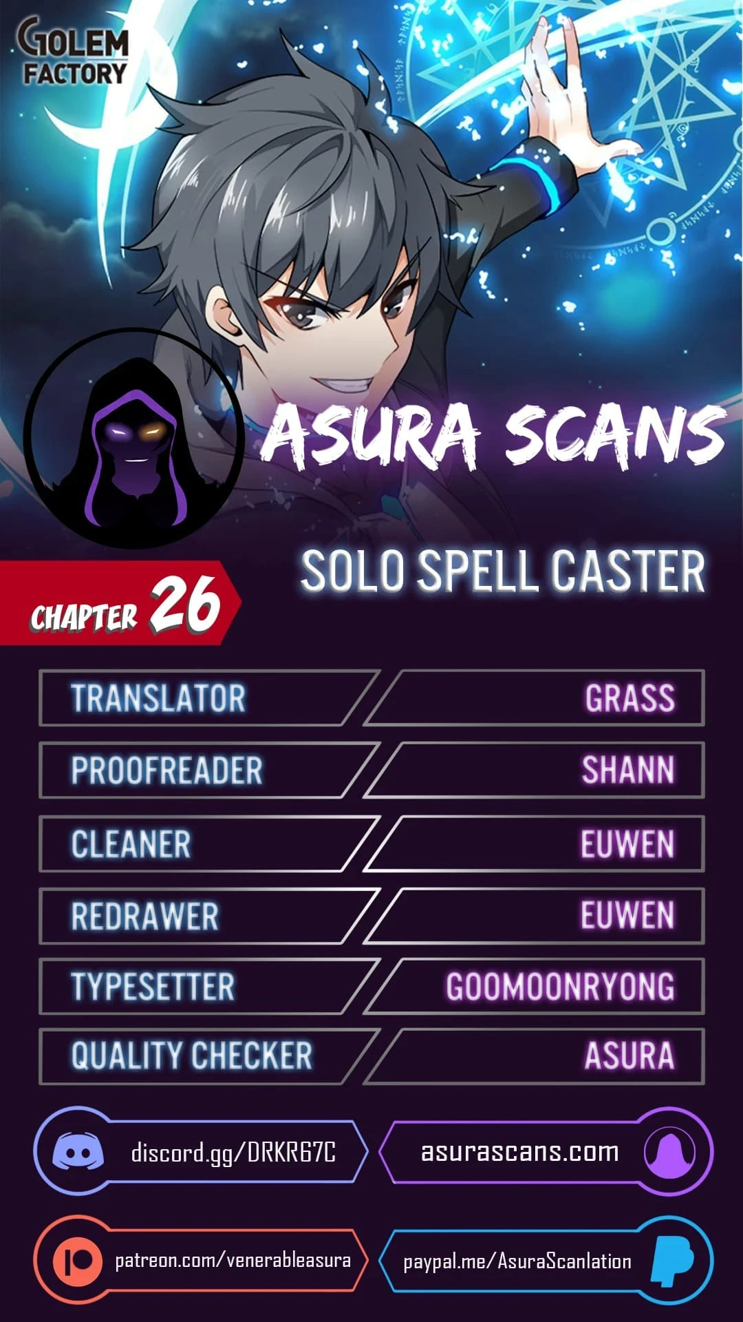 The Lone Spellcaster Chapter 26 — Page 1