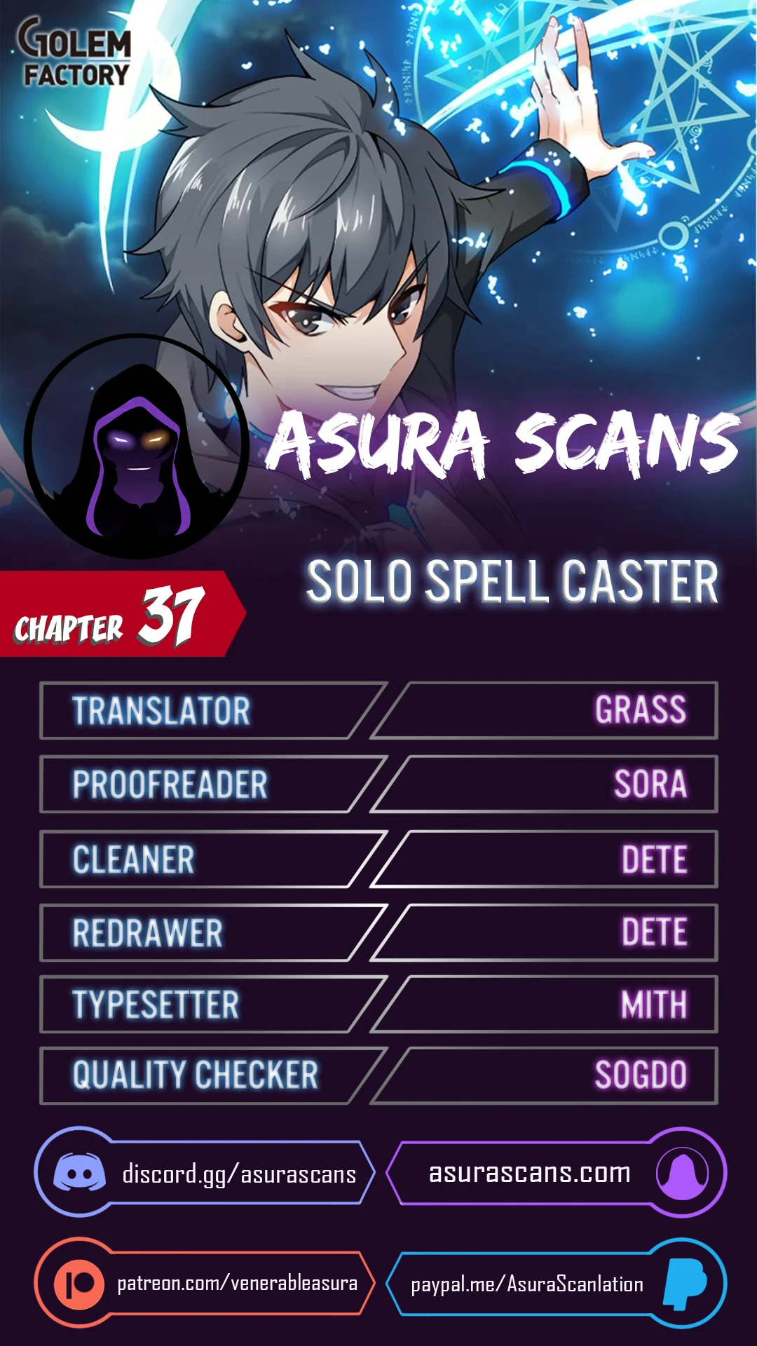The Lone Spellcaster Chapter 37 — Page 1