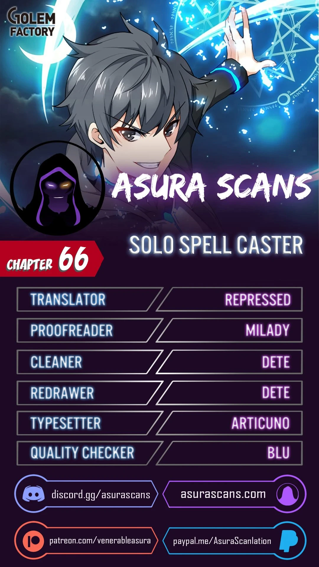 The Lone Spellcaster Chapter 66 — Page 1