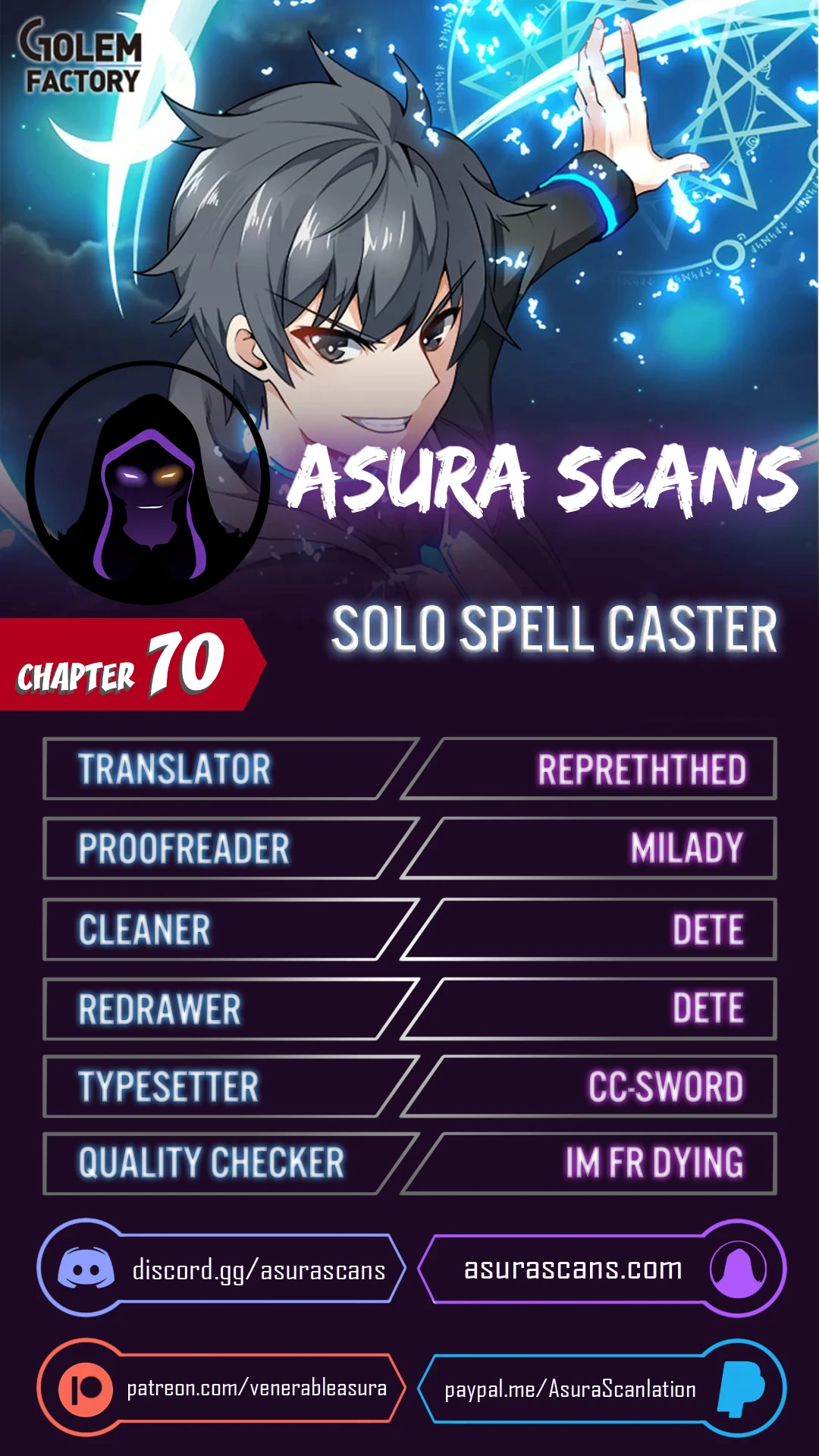 The Lone Spellcaster Chapter 70 — Page 1