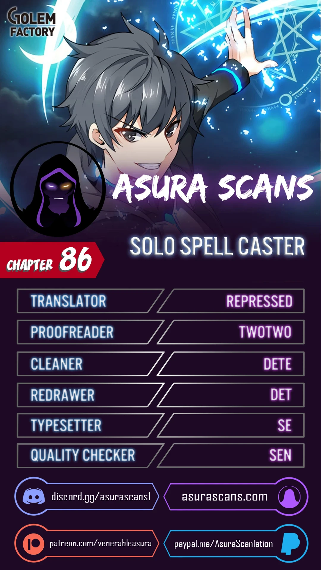 The Lone Spellcaster Chapter 86 — Page 1
