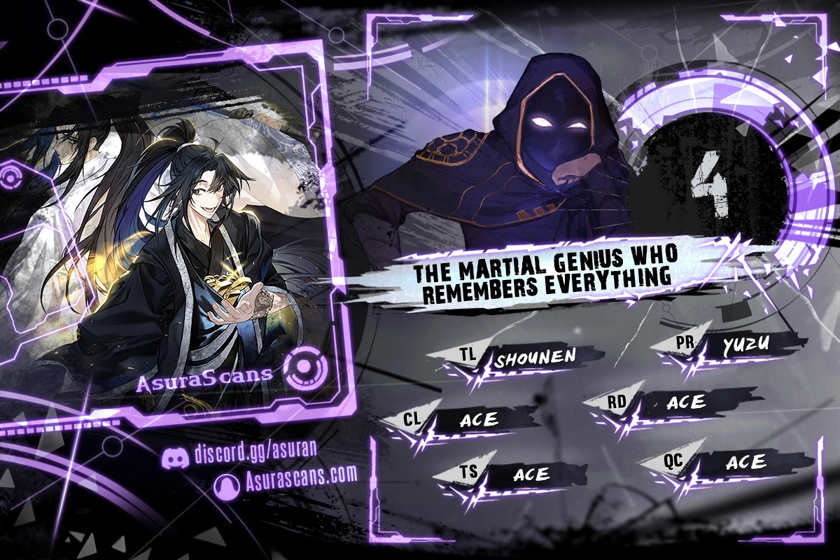The Martial Genius Who Remembers Everything Chapter 4 — Page 1