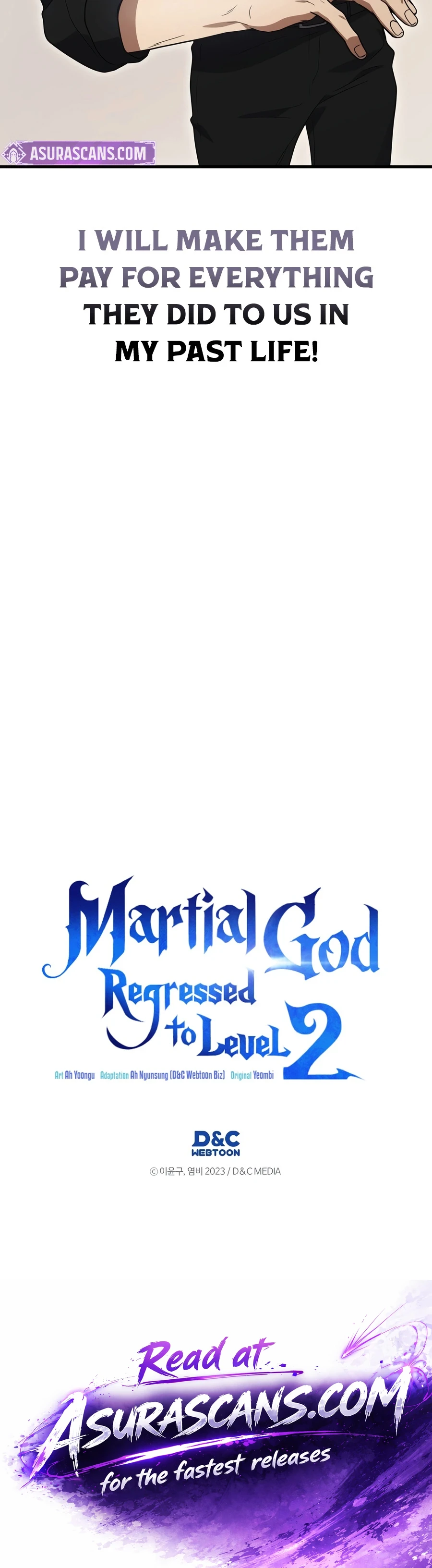 The Martial God Who Regressed Back to Level 2 Chapter 125 — Page 23