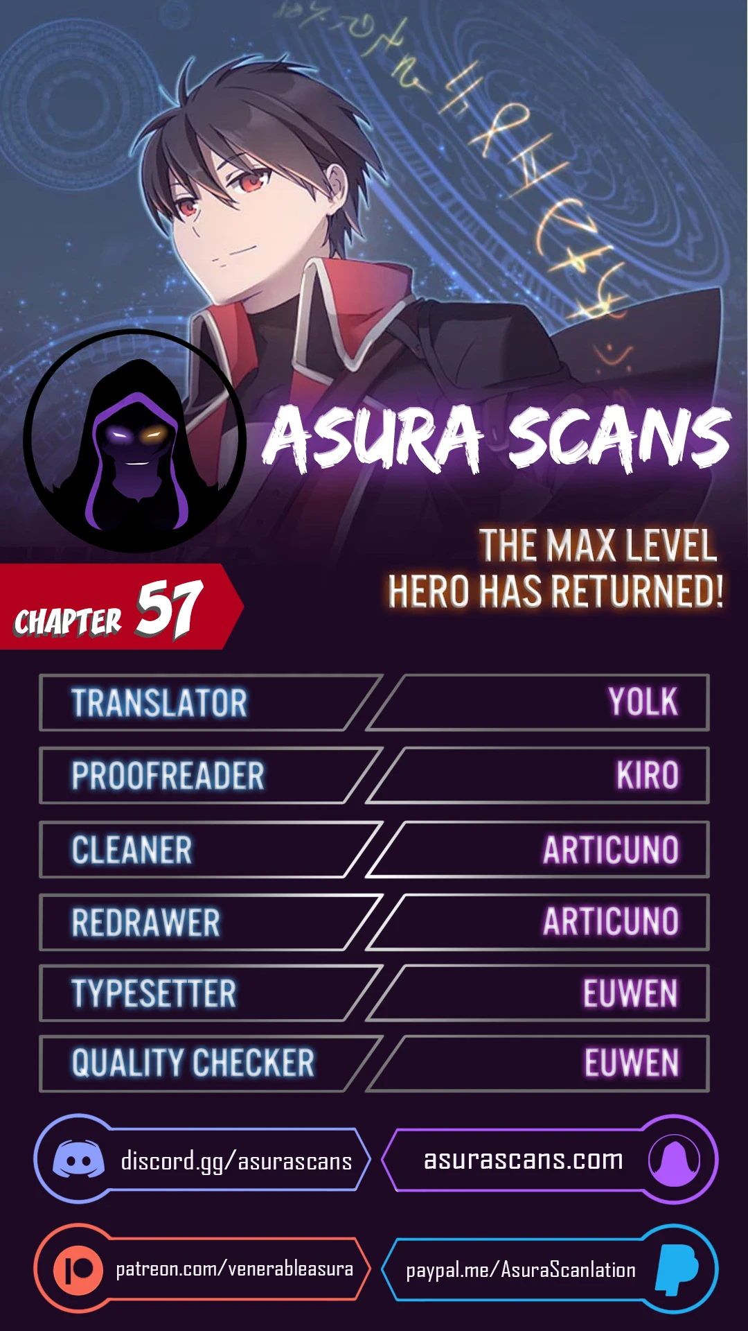 The Max Level Hero Strikes Back Chapter 57 — Page 1