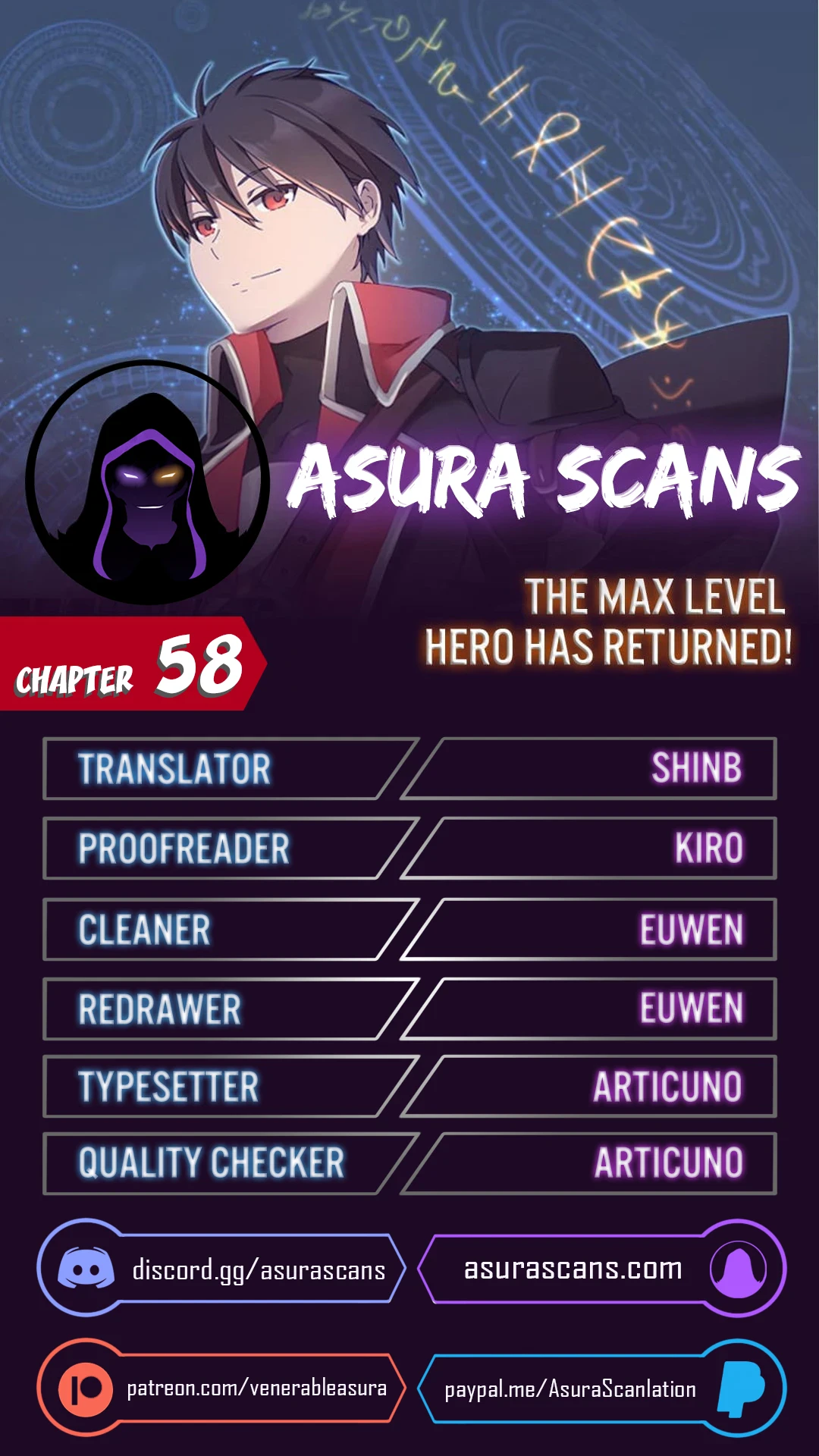 The Max Level Hero Strikes Back Chapter 58 — Page 1