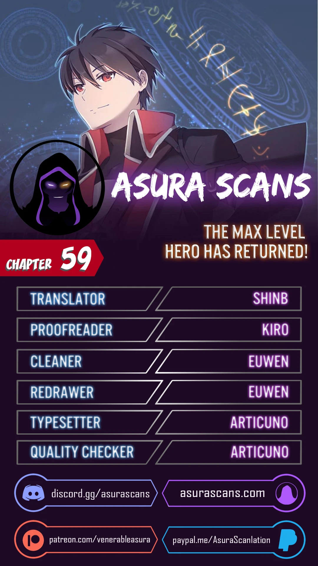The Max Level Hero Strikes Back Chapter 59 — Page 1