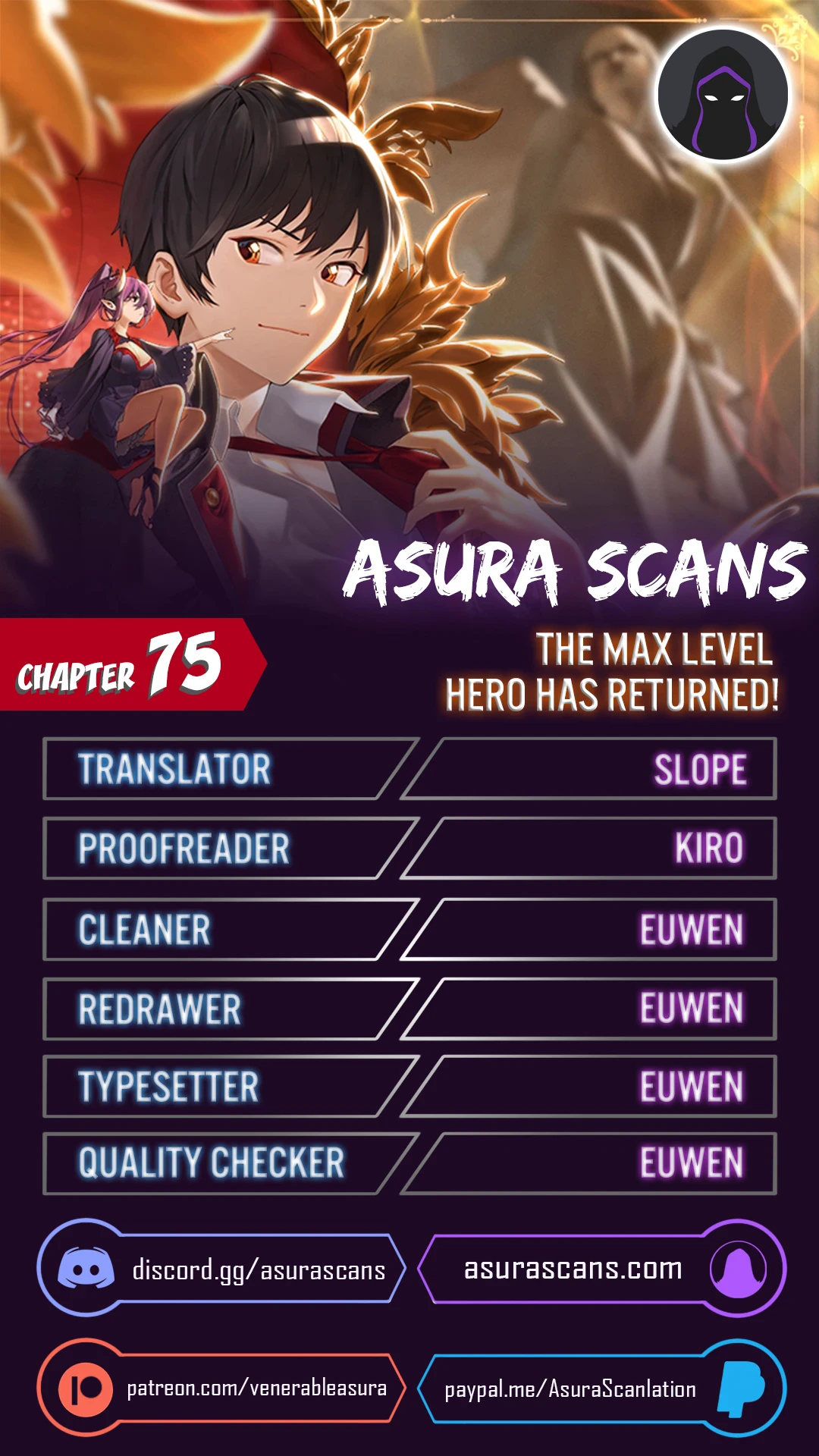 The Max Level Hero Strikes Back Chapter 75 — Page 1