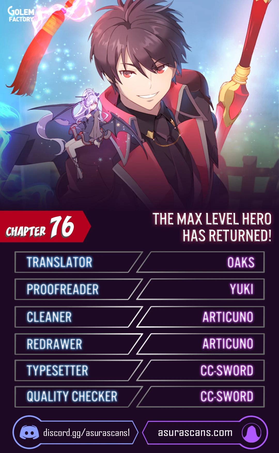 The Max Level Hero Strikes Back Chapter 76 — Page 1