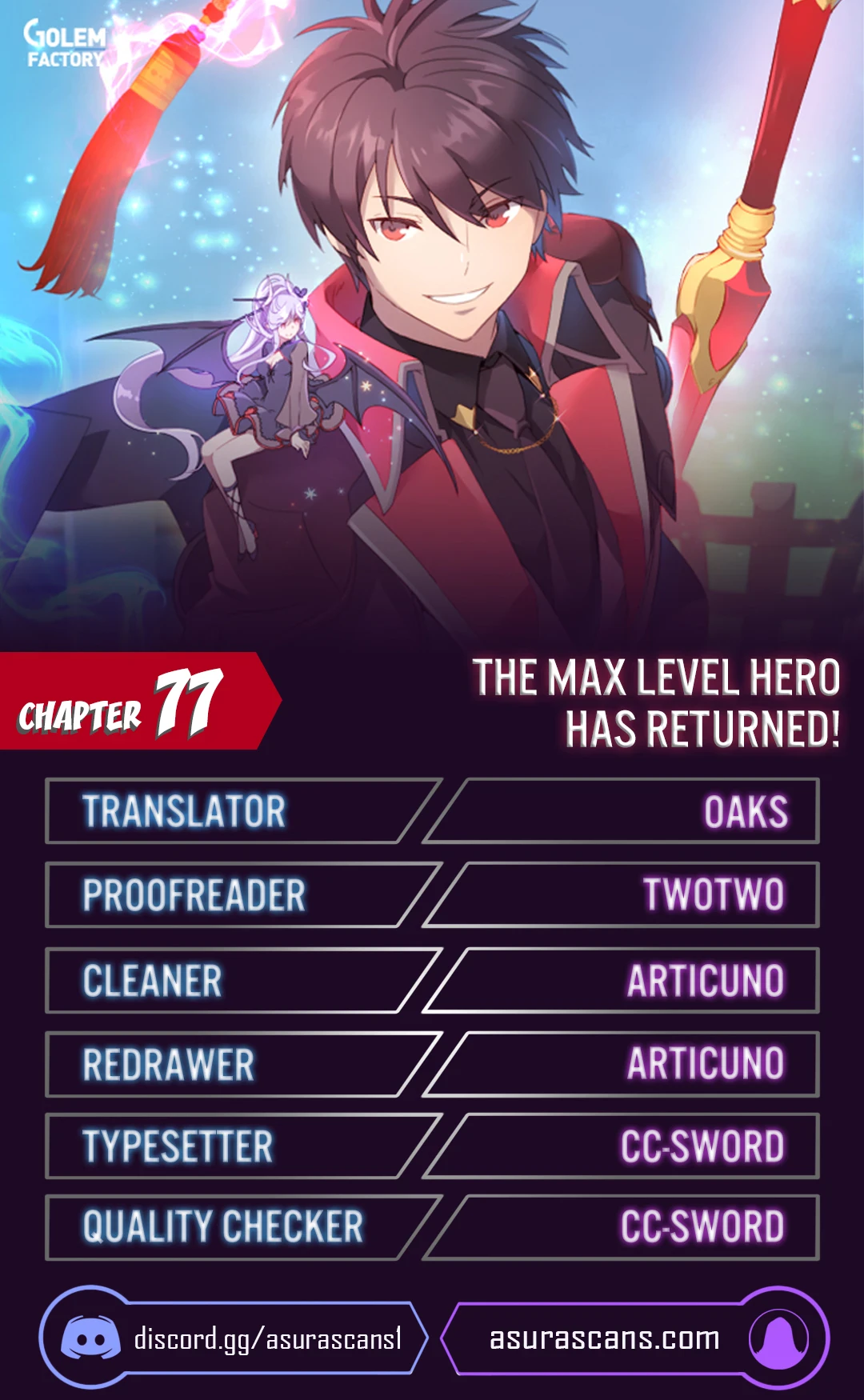 The Max Level Hero Strikes Back Chapter 77 — Page 1