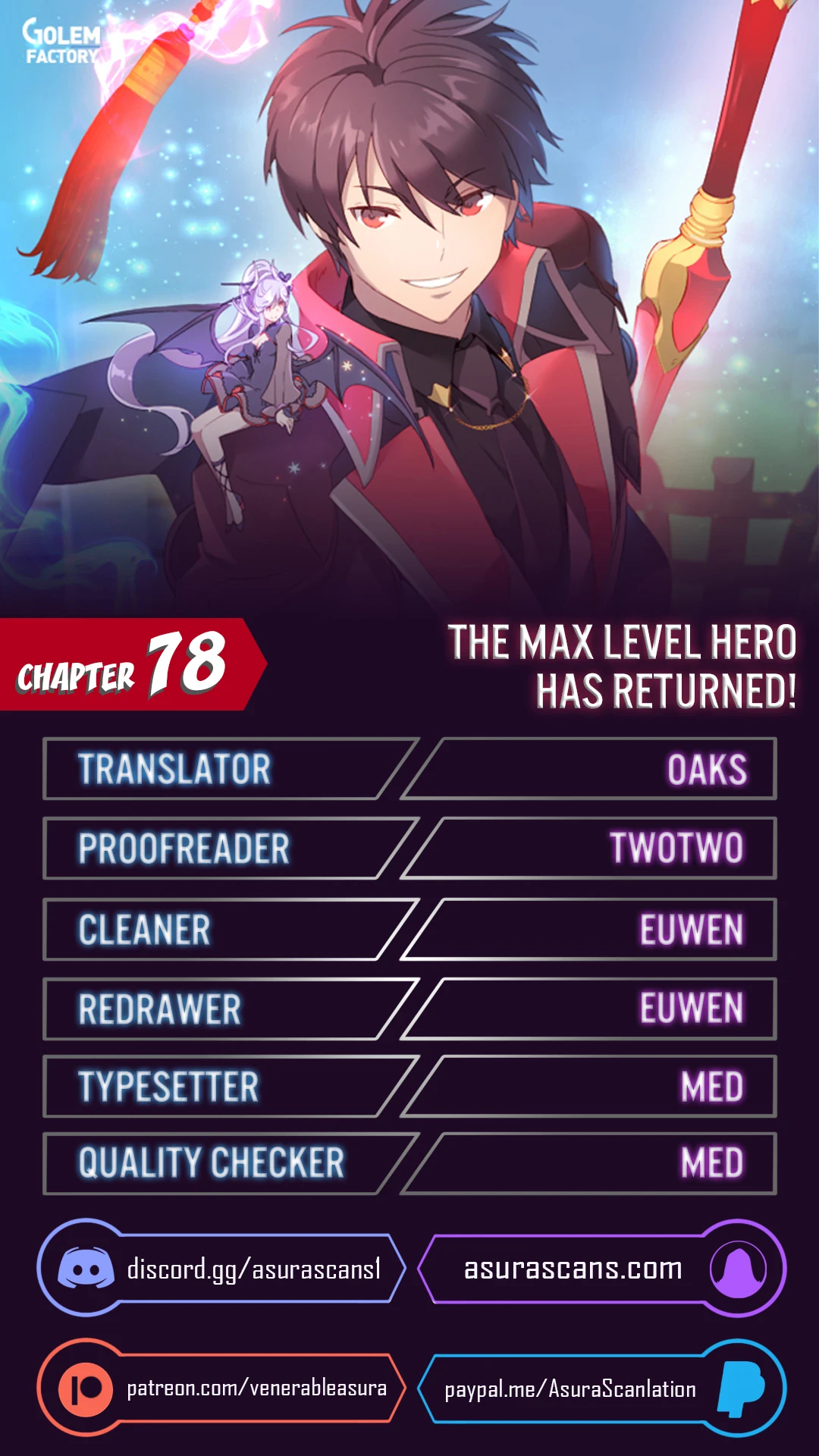 The Max Level Hero Strikes Back Chapter 78 — Page 1