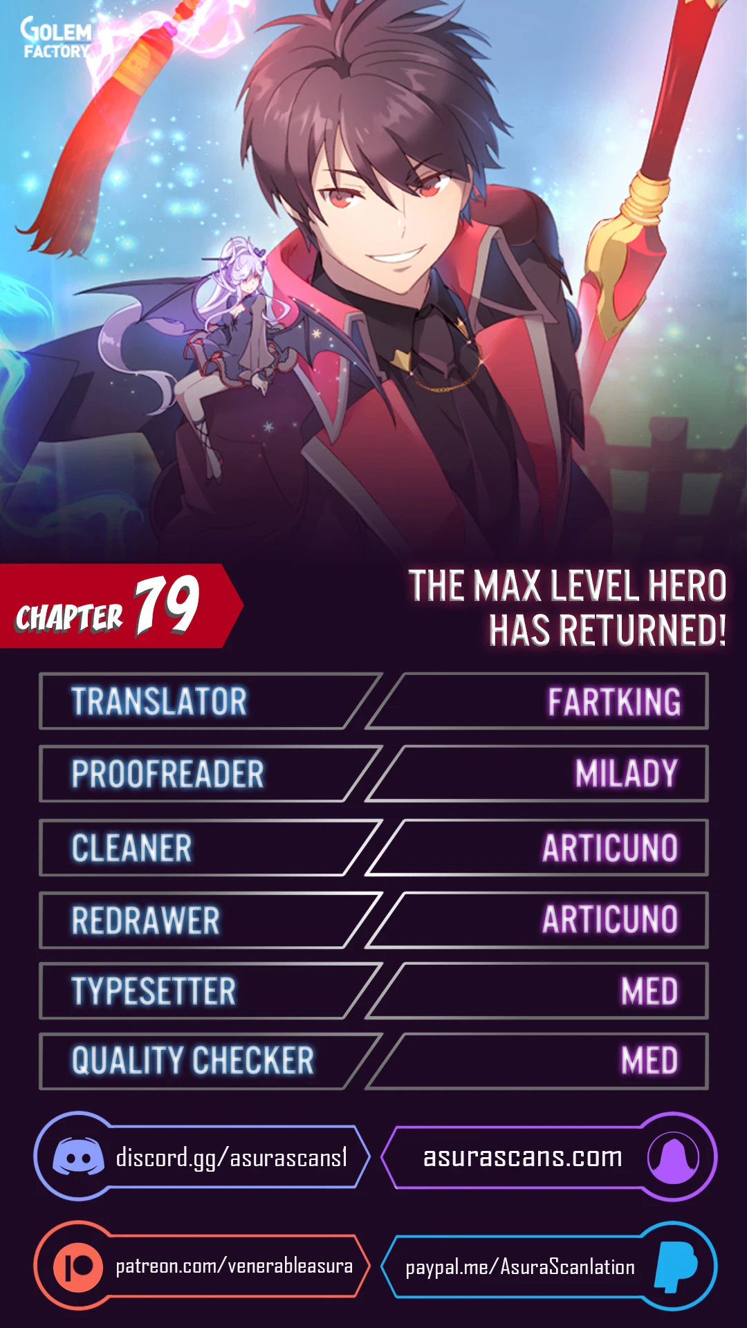 The Max Level Hero Strikes Back Chapter 79 — Page 1