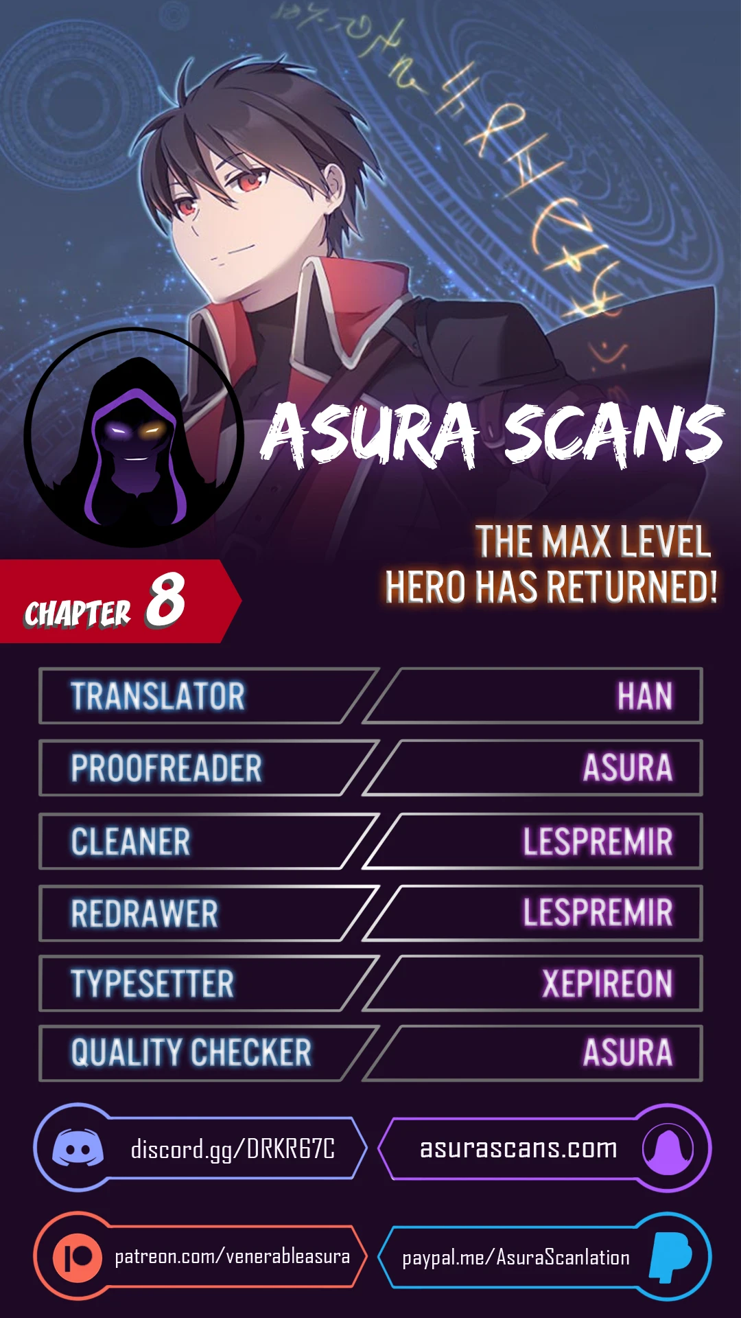 The Max Level Hero Strikes Back Chapter 8 — Page 1