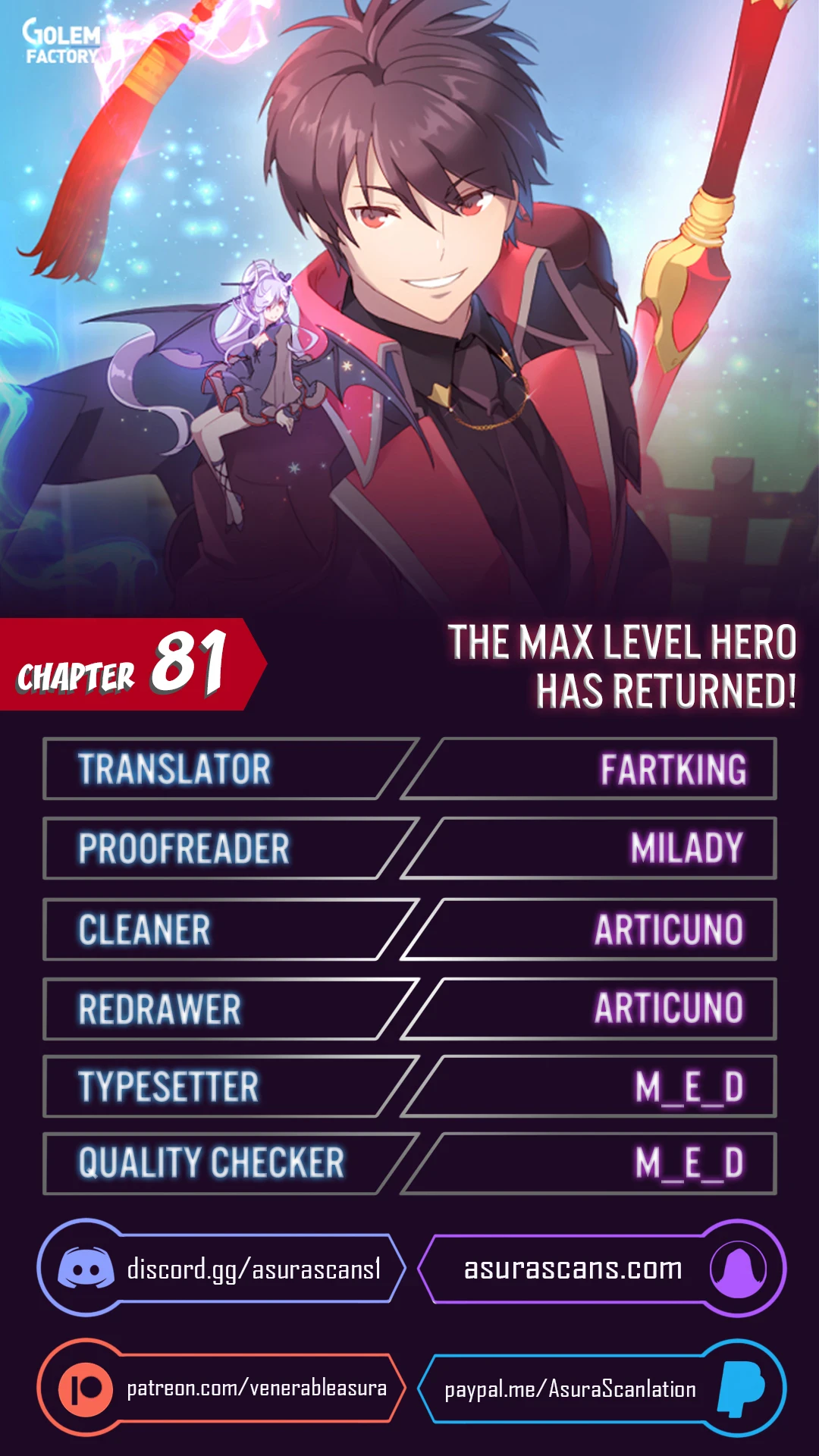 The Max Level Hero Strikes Back Chapter 81 — Page 1