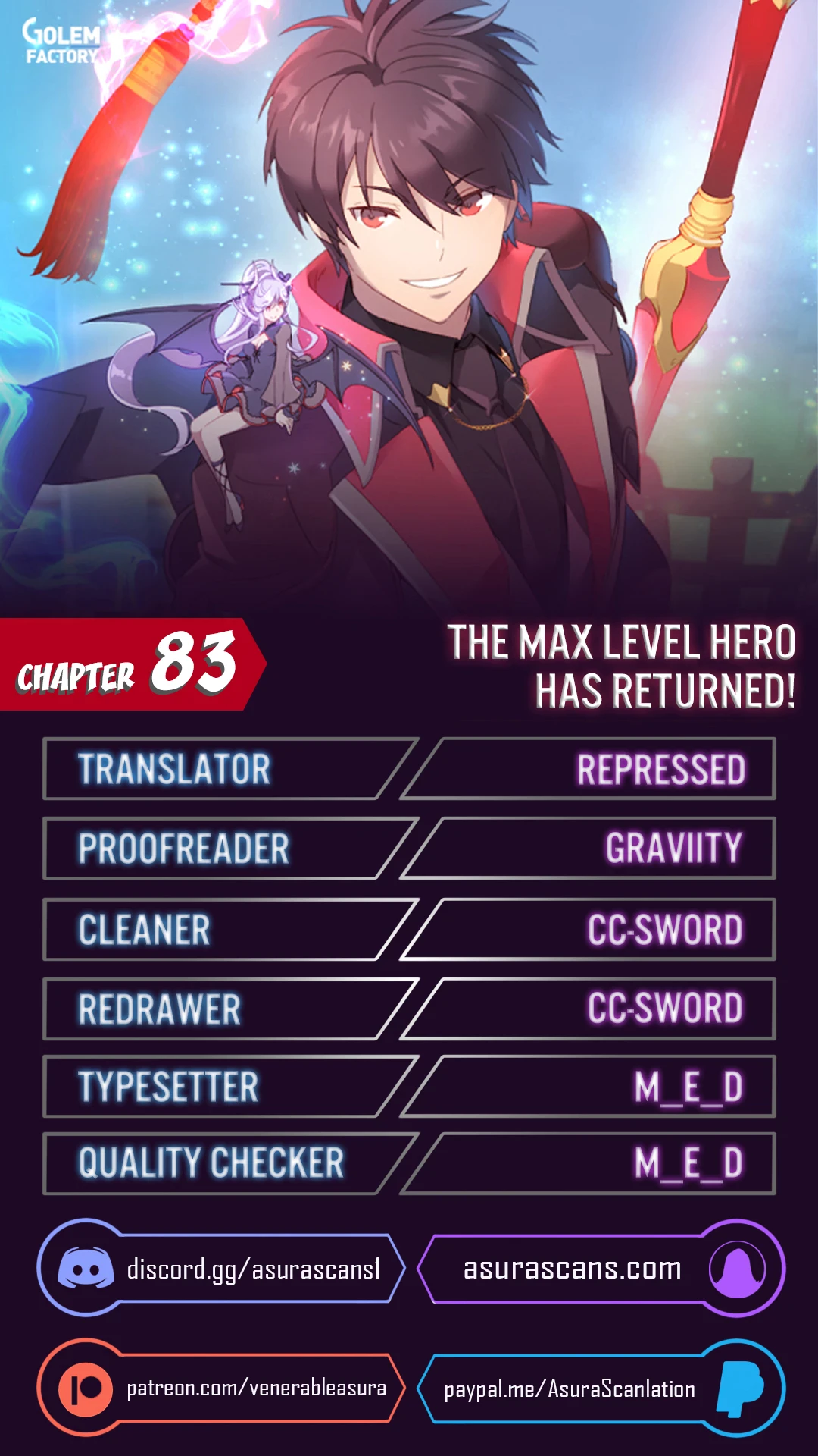 The Max Level Hero Strikes Back Chapter 83 — Page 1