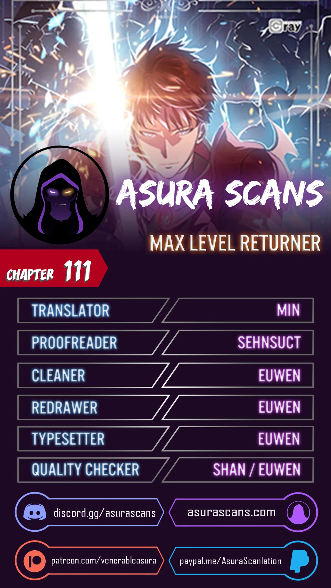 The Max Level Returner Chapter 111 — Page 1