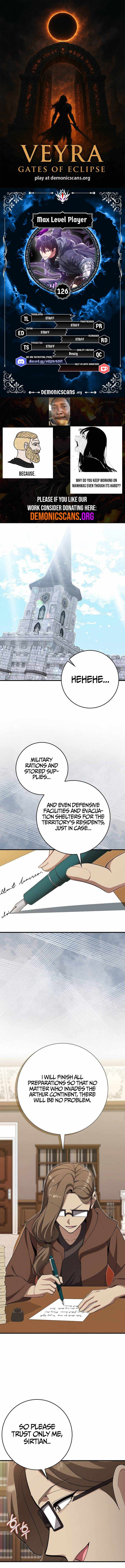 The Maxed-out Player Chapter 126 — Page 1