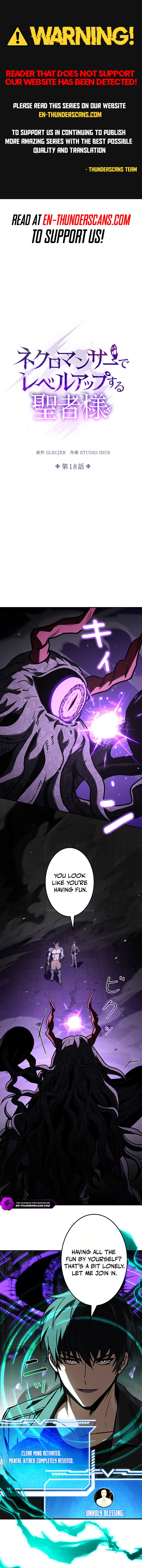 The Necromancer Saint Chapter 18 — Page 1