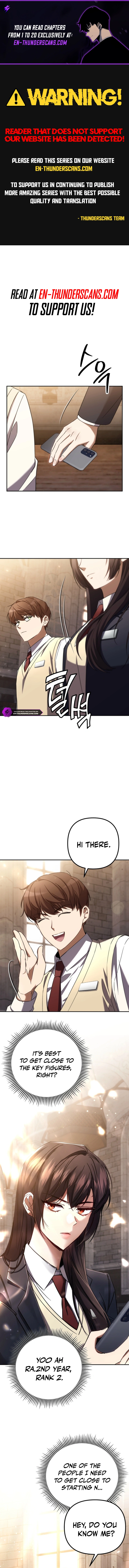 The New Protagonist's Challenge Chapter 2 — Page 1