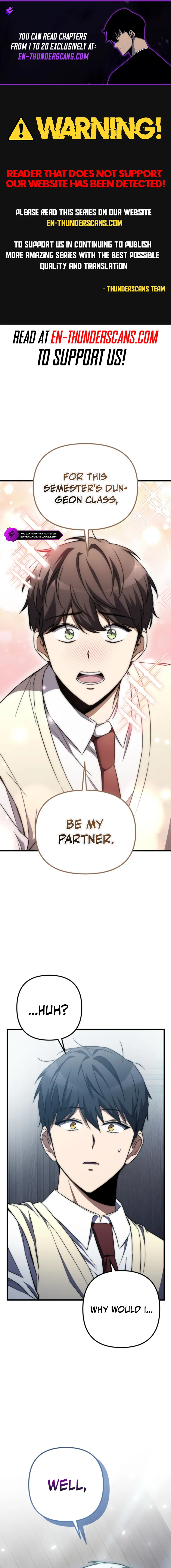 The New Protagonist's Challenge Chapter 4 — Page 1