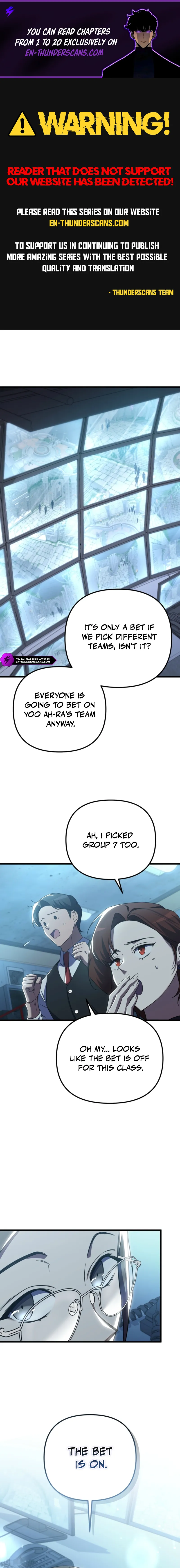 The New Protagonist's Challenge Chapter 6 — Page 1