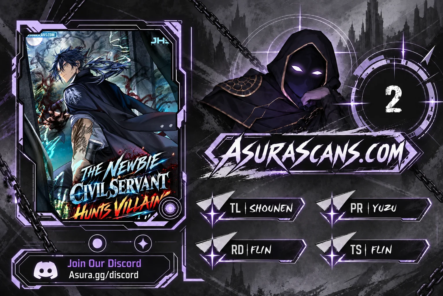 The Newbie Civil Servant Hunts Villains Before Going Home Chapter 2 — Page 1