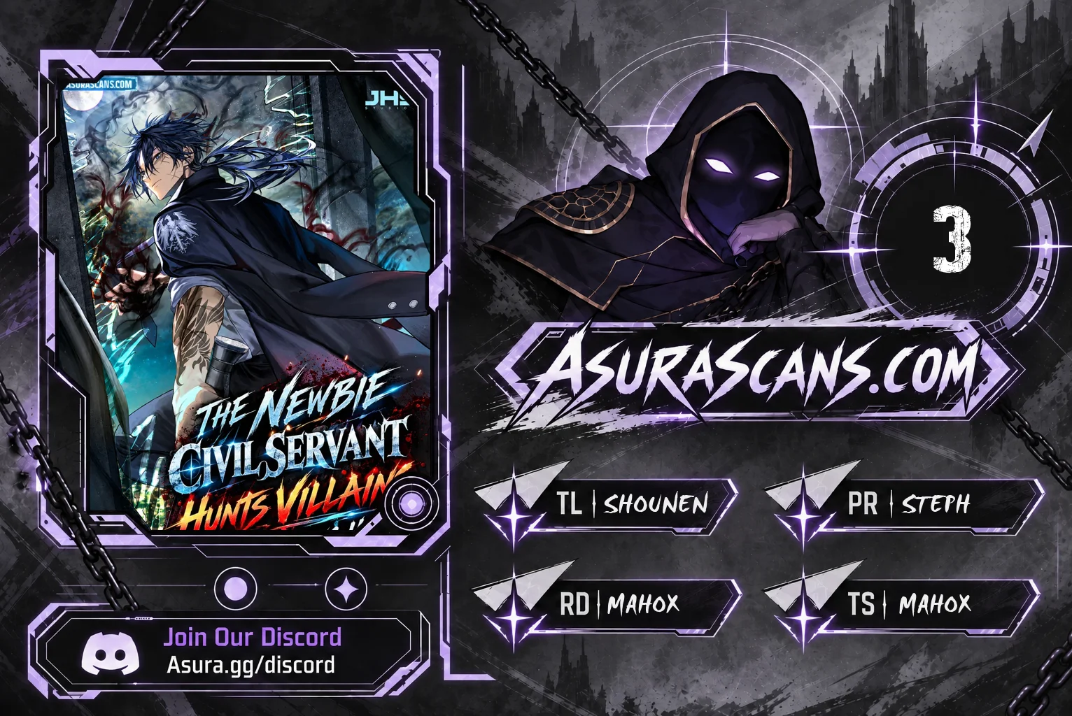 The Newbie Civil Servant Hunts Villains Before Going Home Chapter 3 — Page 1