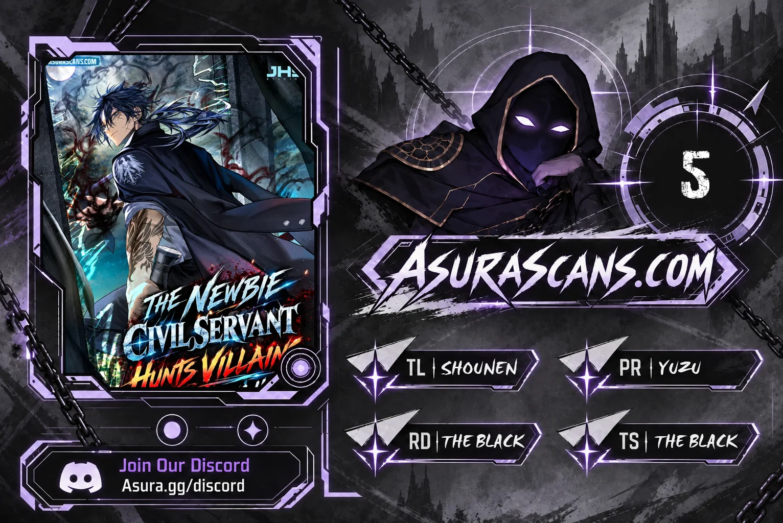 The Newbie Civil Servant Hunts Villains Before Going Home Chapter 5 — Page 1