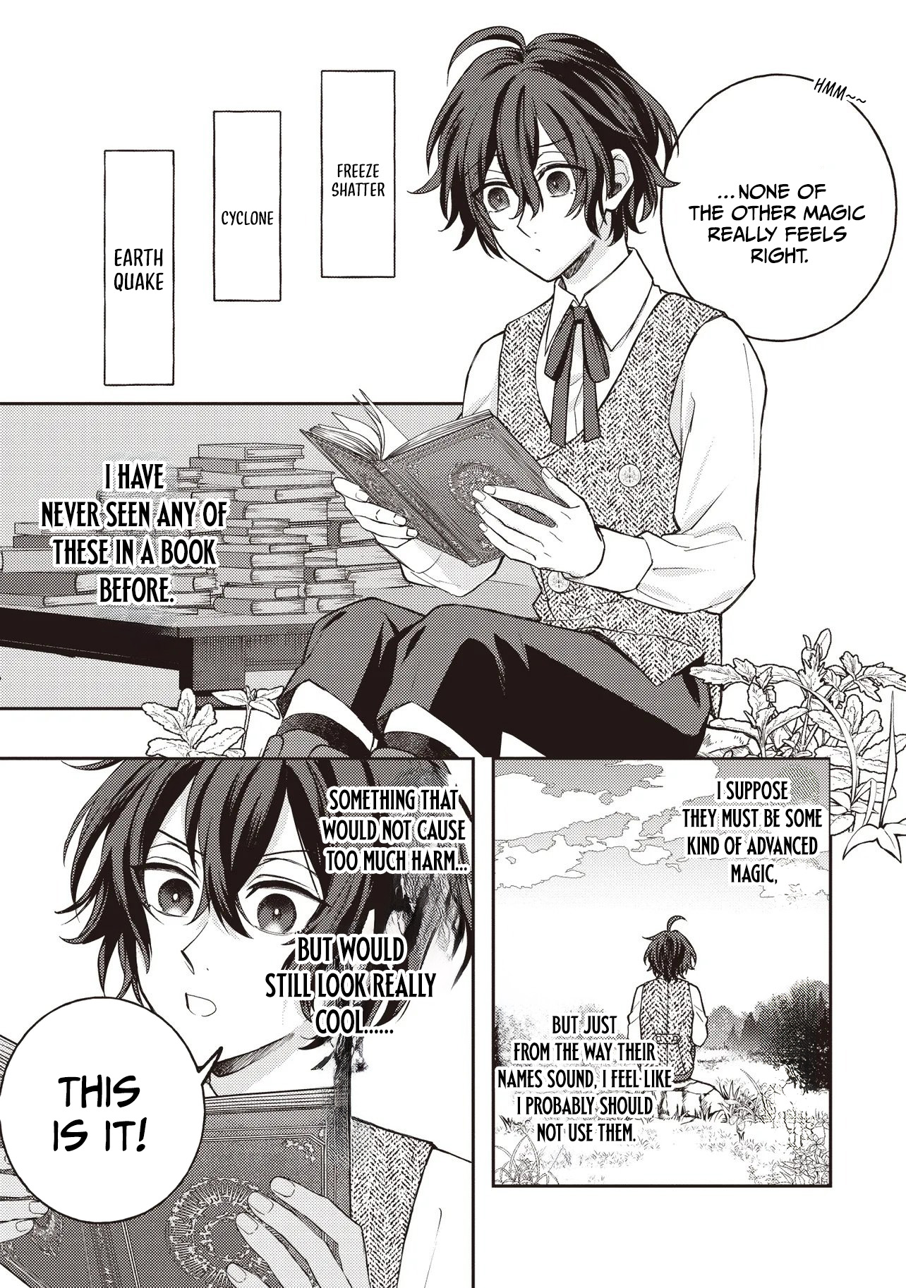 The Noble's Useless Third Son Becomes the Ultimate Mage: ~Demon-Modding Every Spell by Tweaking My Parameters! Why Is My Rep Going up When I'm Just Fucking Around?~ Chapter 2.1 — Page 2