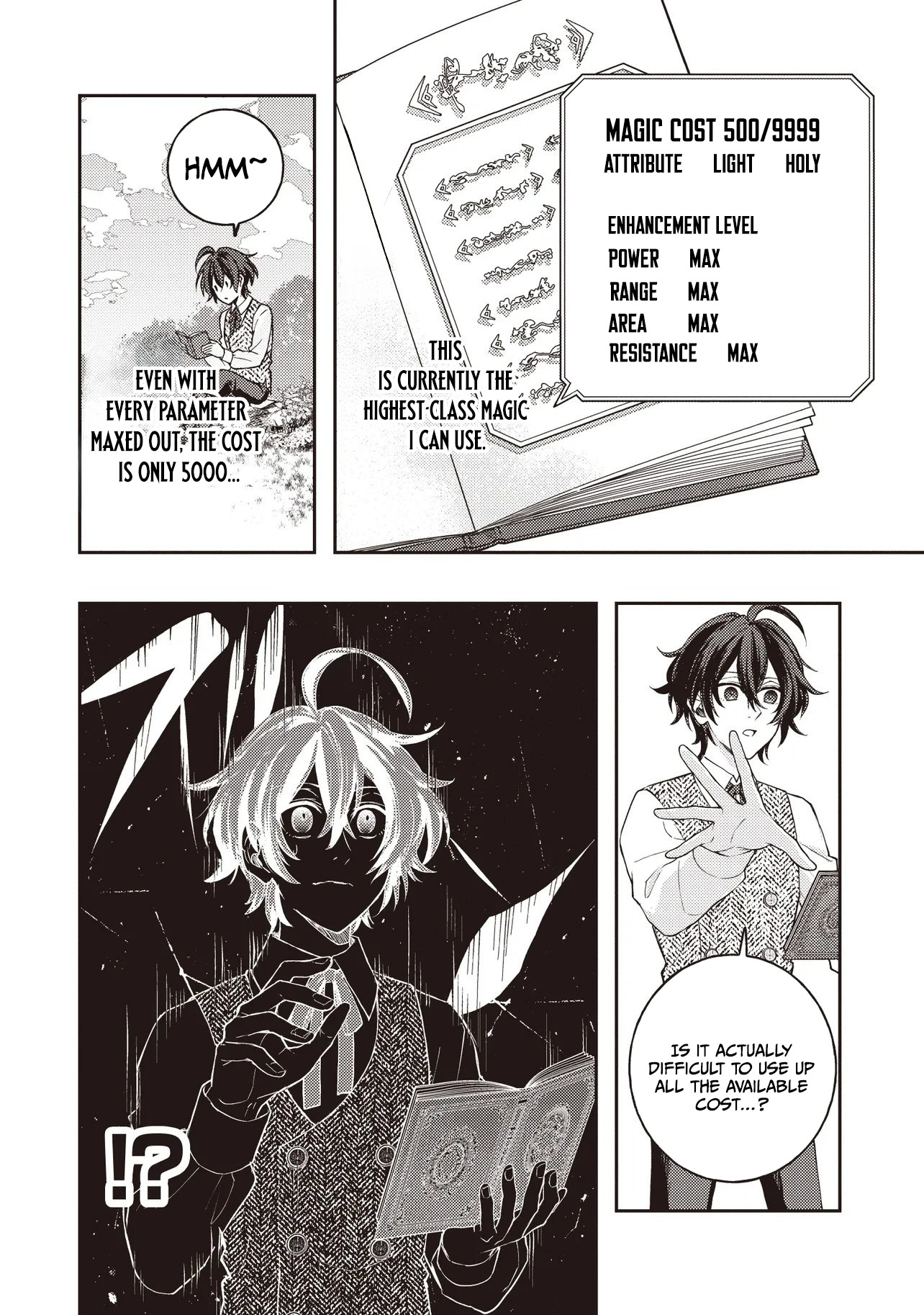 The Noble's Useless Third Son Becomes the Ultimate Mage: ~Demon-Modding Every Spell by Tweaking My Parameters! Why Is My Rep Going up When I'm Just Fucking Around?~ Chapter 2.1 — Page 3