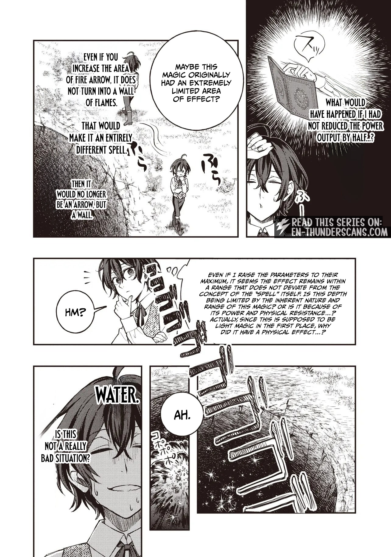 The Noble's Useless Third Son Becomes the Ultimate Mage: ~Demon-Modding Every Spell by Tweaking My Parameters! Why Is My Rep Going up When I'm Just Fucking Around?~ Chapter 2.1 — Page 9