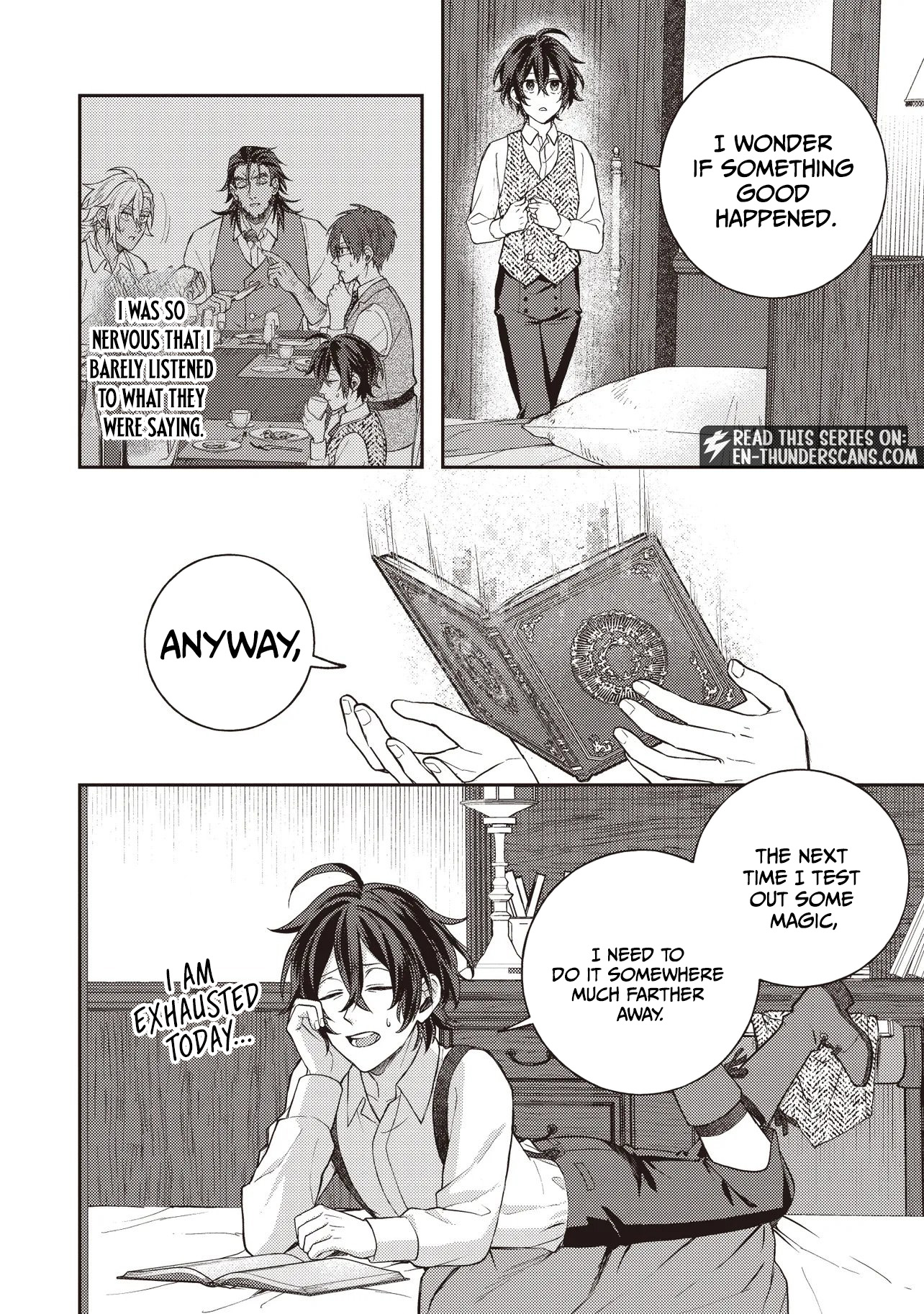 The Noble's Useless Third Son Becomes the Ultimate Mage: ~Demon-Modding Every Spell by Tweaking My Parameters! Why Is My Rep Going up When I'm Just Fucking Around?~ Chapter 2.2 — Page 13