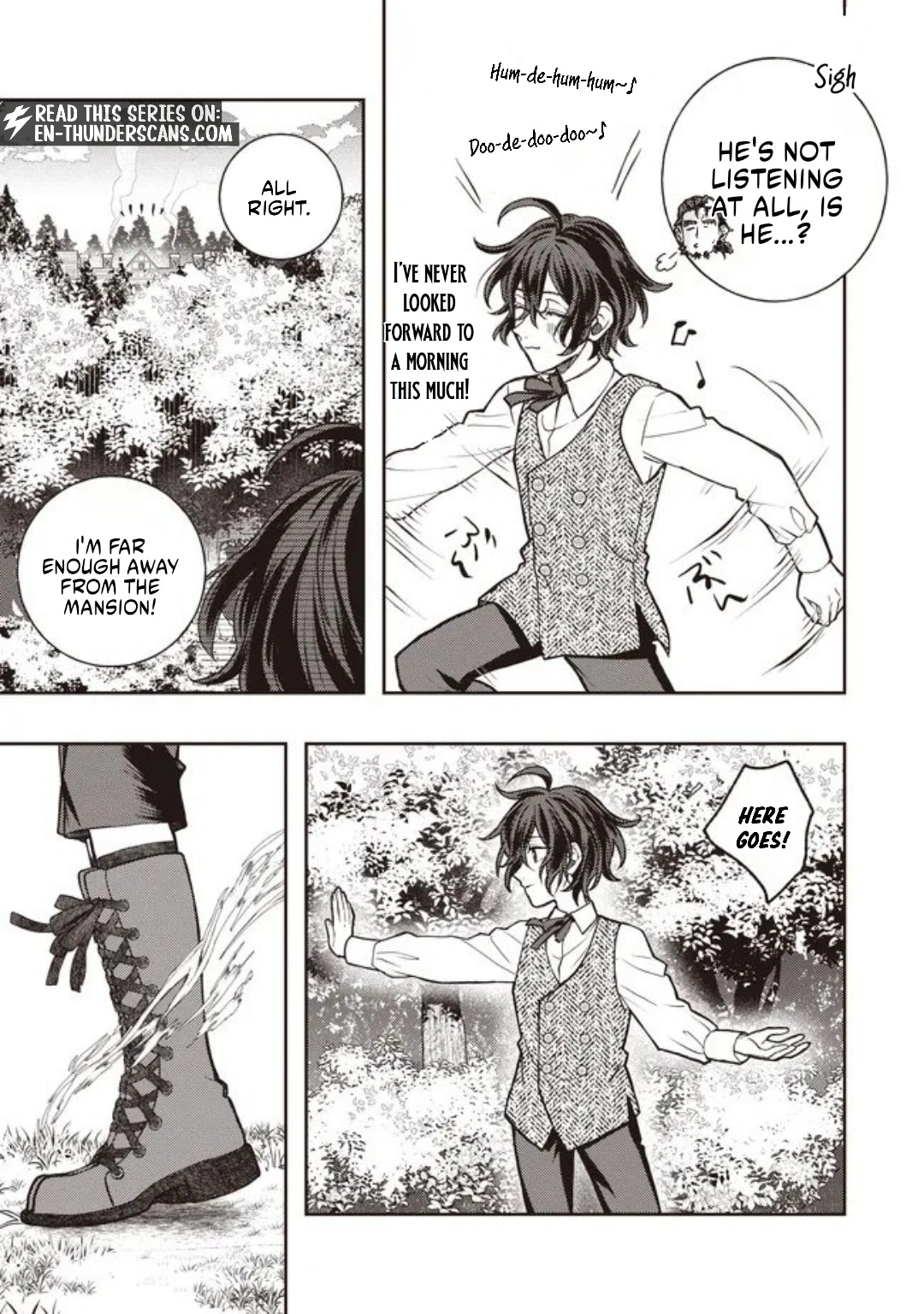 The Noble's Useless Third Son Becomes the Ultimate Mage: ~Demon-Modding Every Spell by Tweaking My Parameters! Why Is My Rep Going up When I'm Just Fucking Around?~ Chapter 4.2 — Page 9