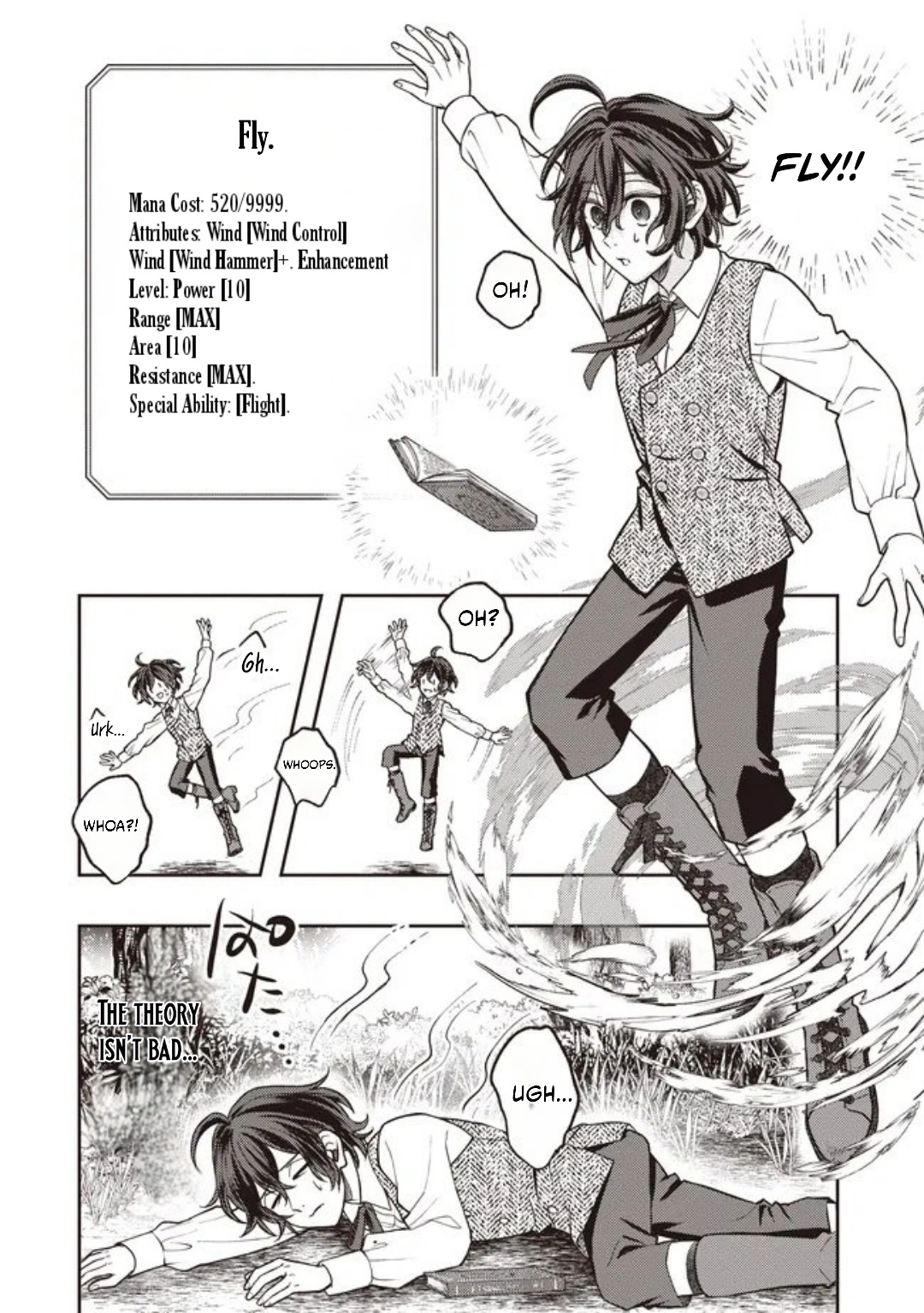 The Noble's Useless Third Son Becomes the Ultimate Mage: ~Demon-Modding Every Spell by Tweaking My Parameters! Why Is My Rep Going up When I'm Just Fucking Around?~ Chapter 4.2 — Page 10