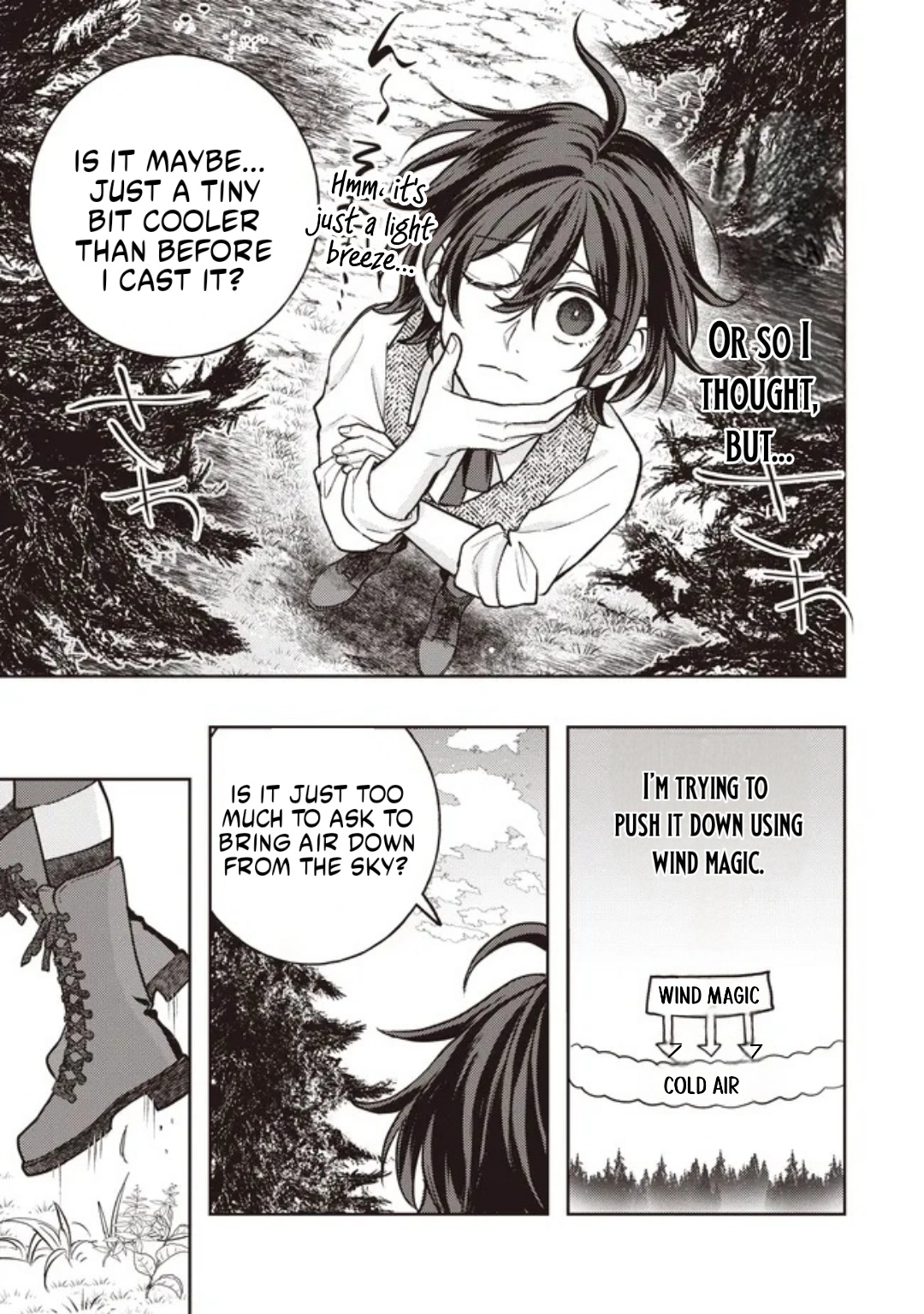 The Noble's Useless Third Son Becomes the Ultimate Mage: ~Demon-Modding Every Spell by Tweaking My Parameters! Why Is My Rep Going up When I'm Just Fucking Around?~ Chapter 5.1 — Page 3