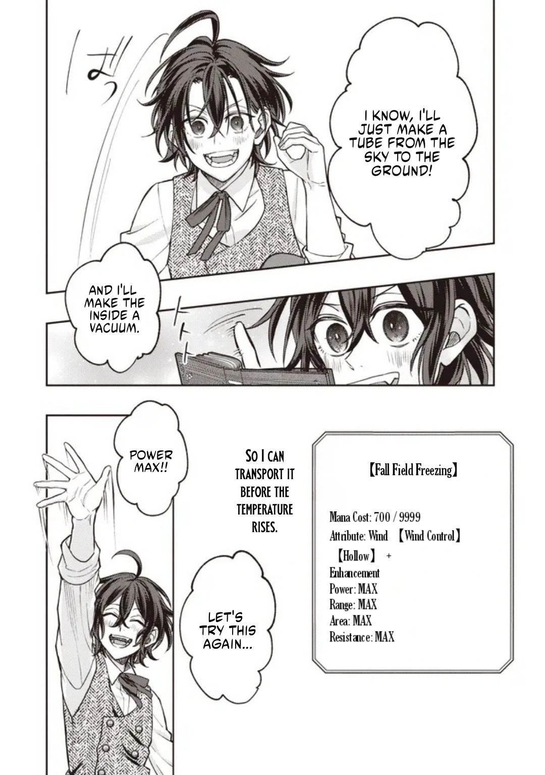 The Noble's Useless Third Son Becomes the Ultimate Mage: ~Demon-Modding Every Spell by Tweaking My Parameters! Why Is My Rep Going up When I'm Just Fucking Around?~ Chapter 5.1 — Page 6