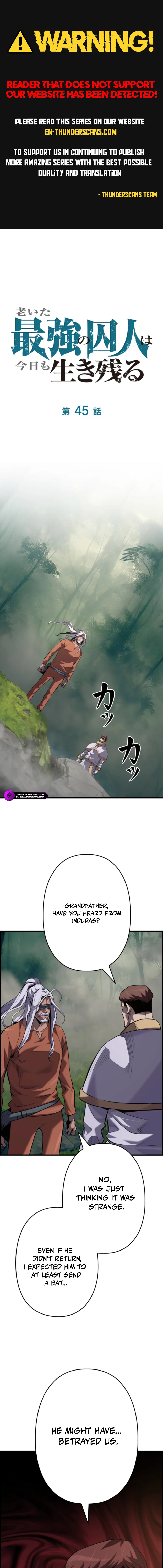 The Old Prisoner Living in Solitude Chapter 45 — Page 1