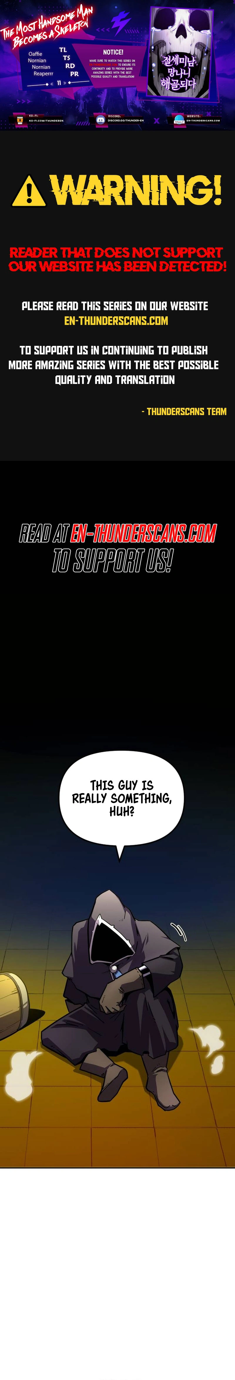 The Peerless Handsome Man Becomes a Skeleton Chapter 11 — Page 1