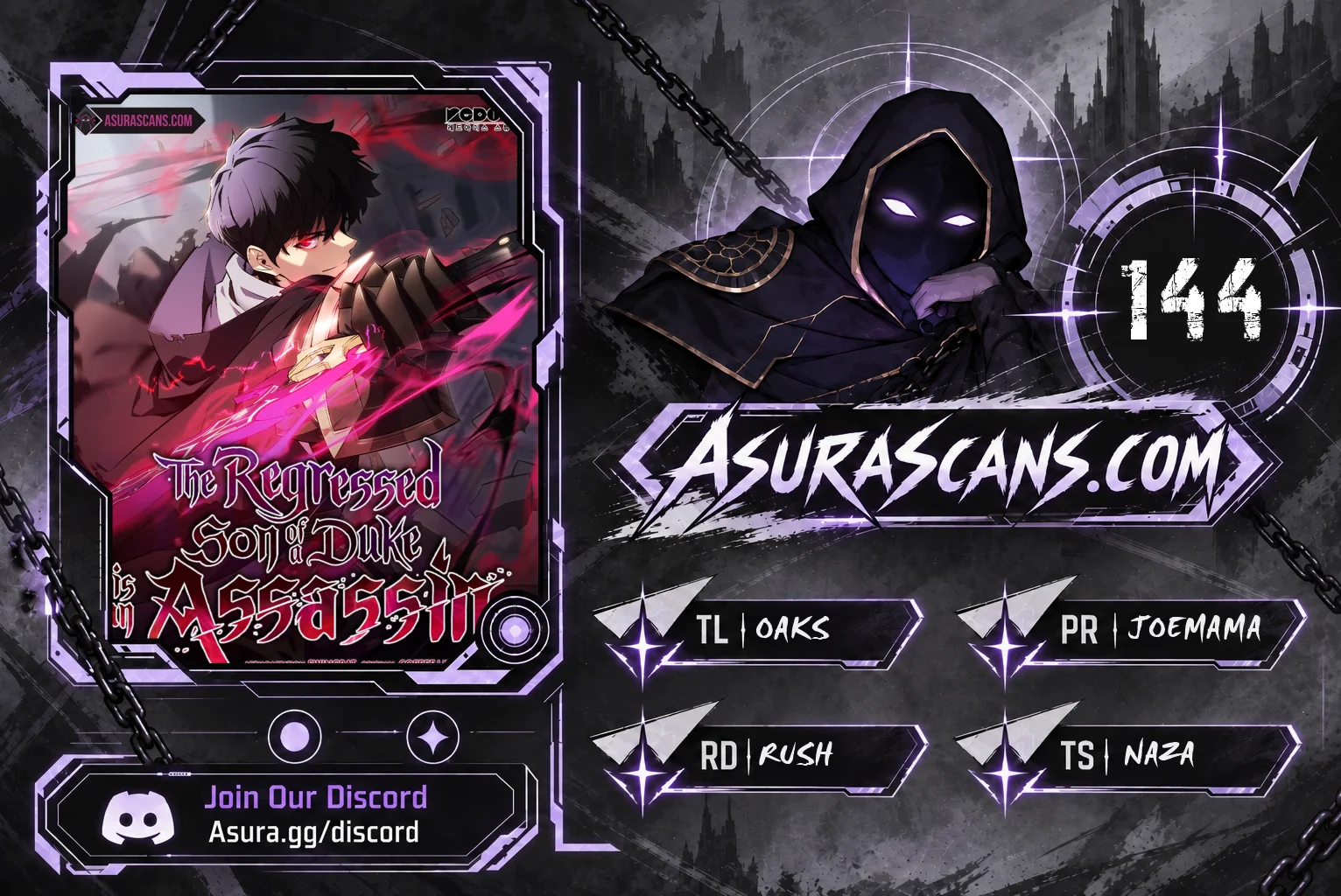The Reborn Young Lord Is an Assassin Chapter 144 — Page 1