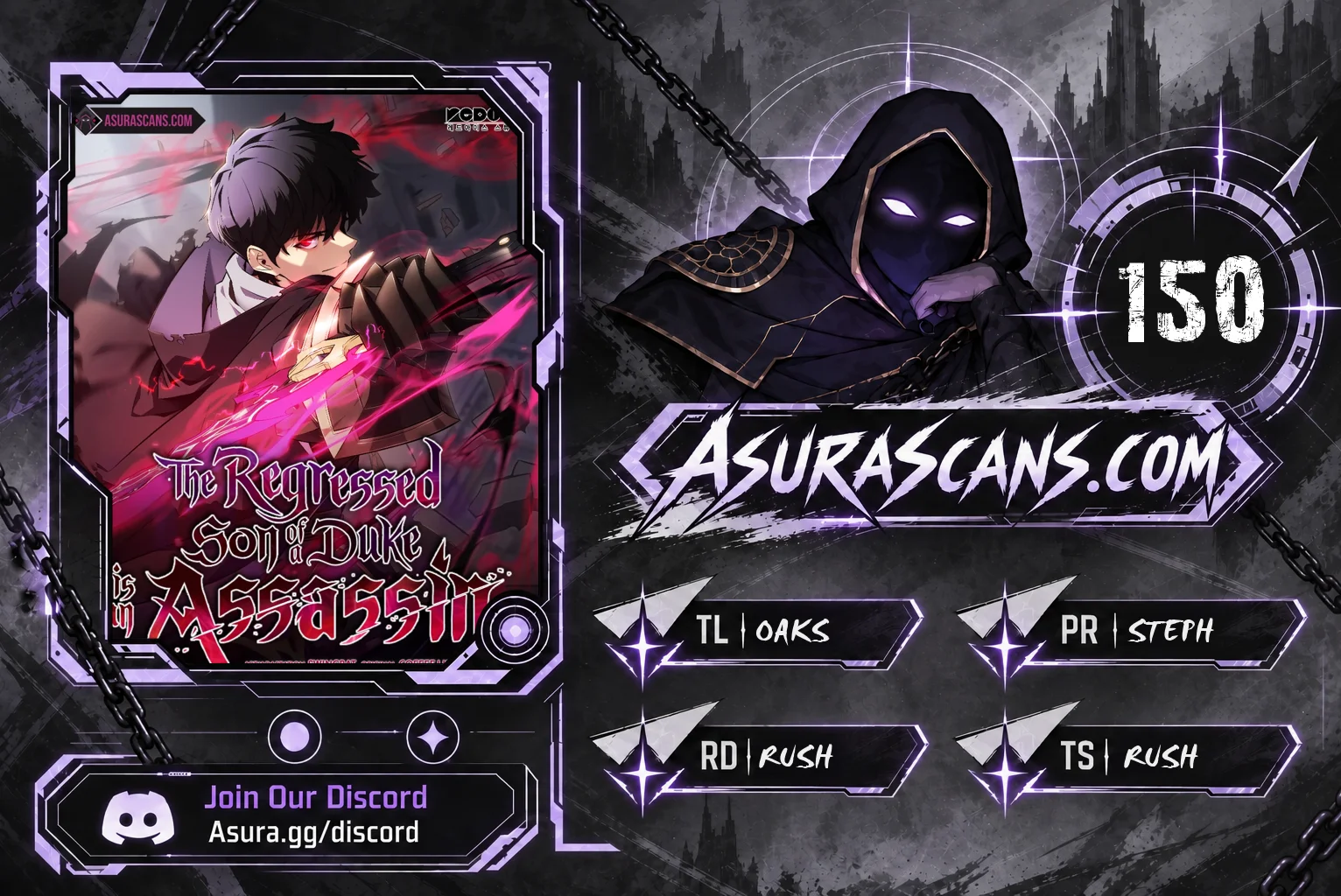The Reborn Young Lord Is an Assassin Chapter 150 — Page 1