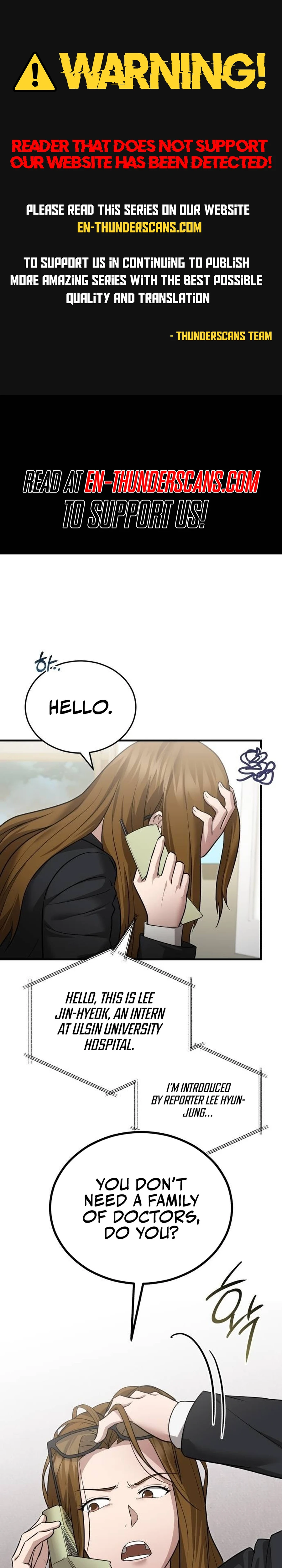 The Regressed Doctor Just Wanted to Live Quietly Chapter 16 — Page 1