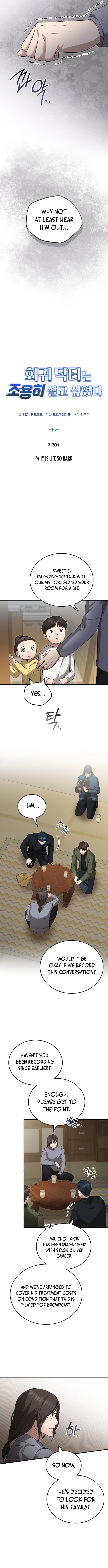 The Regressed Doctor Just Wanted to Live Quietly Chapter 20 — Page 2