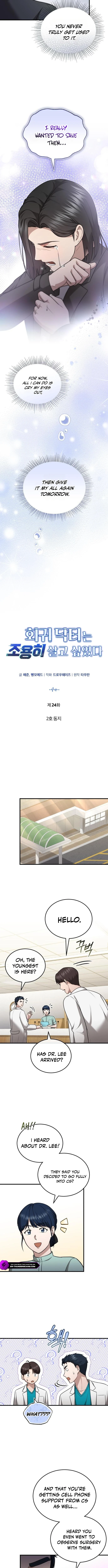The Regressed Doctor Just Wanted to Live Quietly Chapter 24 — Page 2