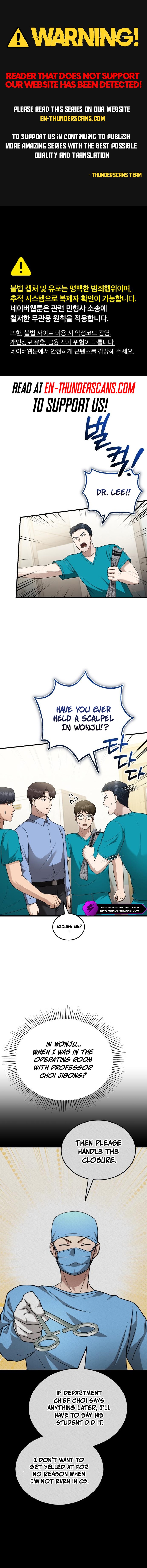The Regressed Doctor Just Wanted to Live Quietly Chapter 51 — Page 1